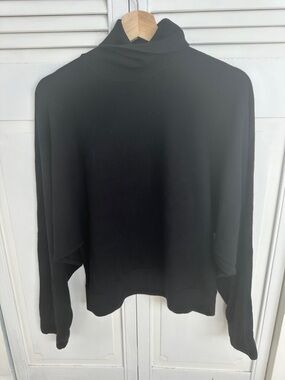 Zara Black Funnel Neck Sweater